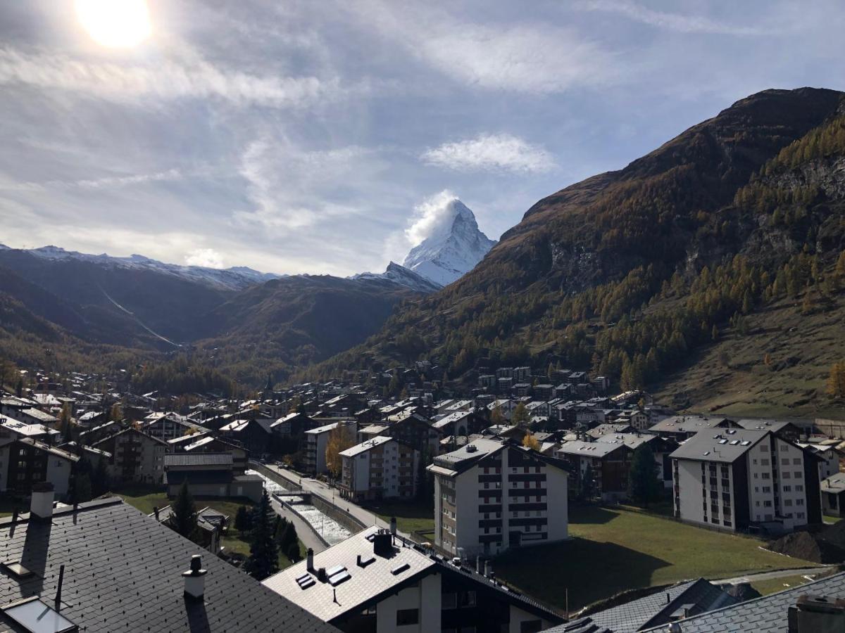 Apartmán Wake Up To The Matterhorn Zermatt Exteriér fotografie