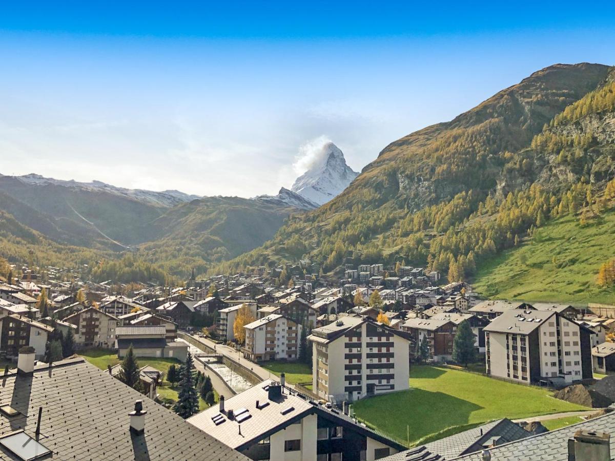 Apartmán Wake Up To The Matterhorn Zermatt Exteriér fotografie